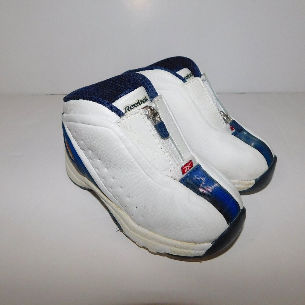 Reebok Versaflex Running Shoes Sneakers Zipper closure Toddler Boys 6